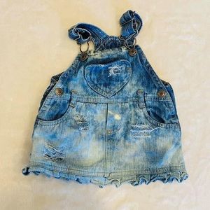 Denim Overall 0-3 months